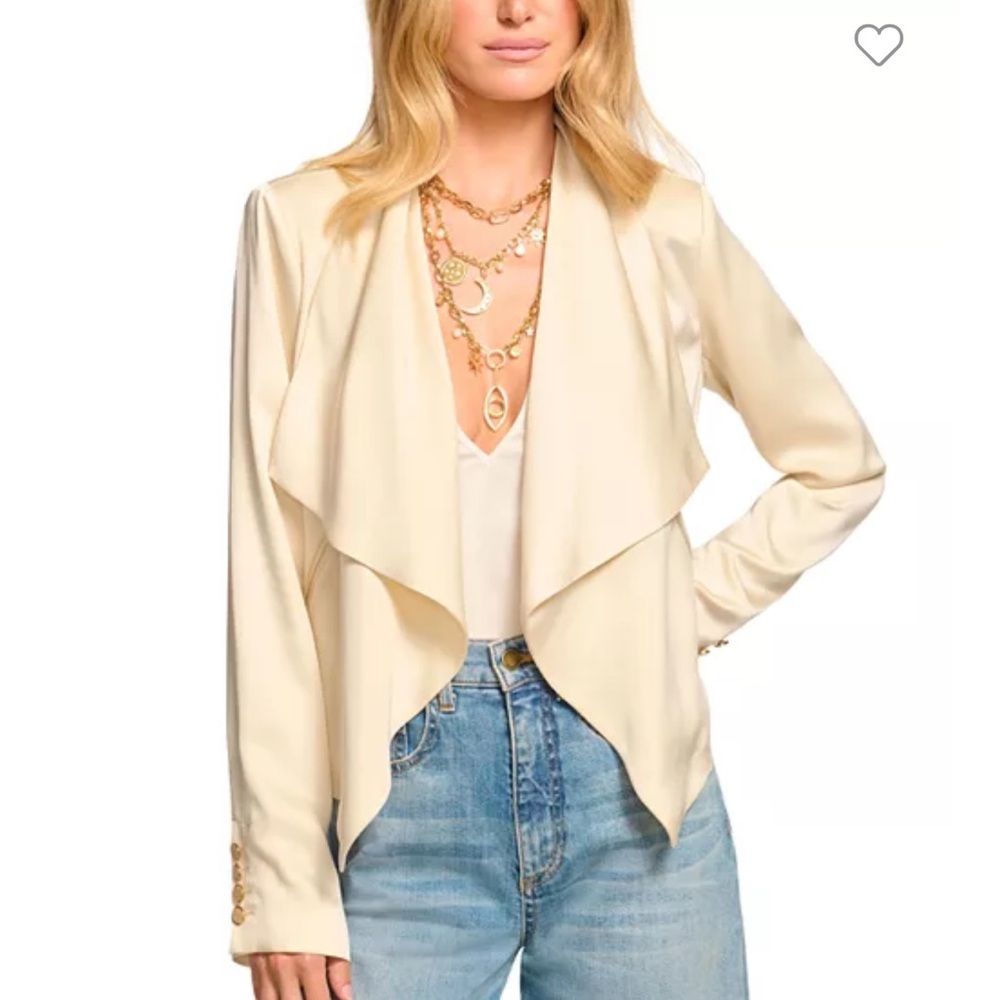 NWT Ramy Brook Maleah Draped Jacket Sz M #V2